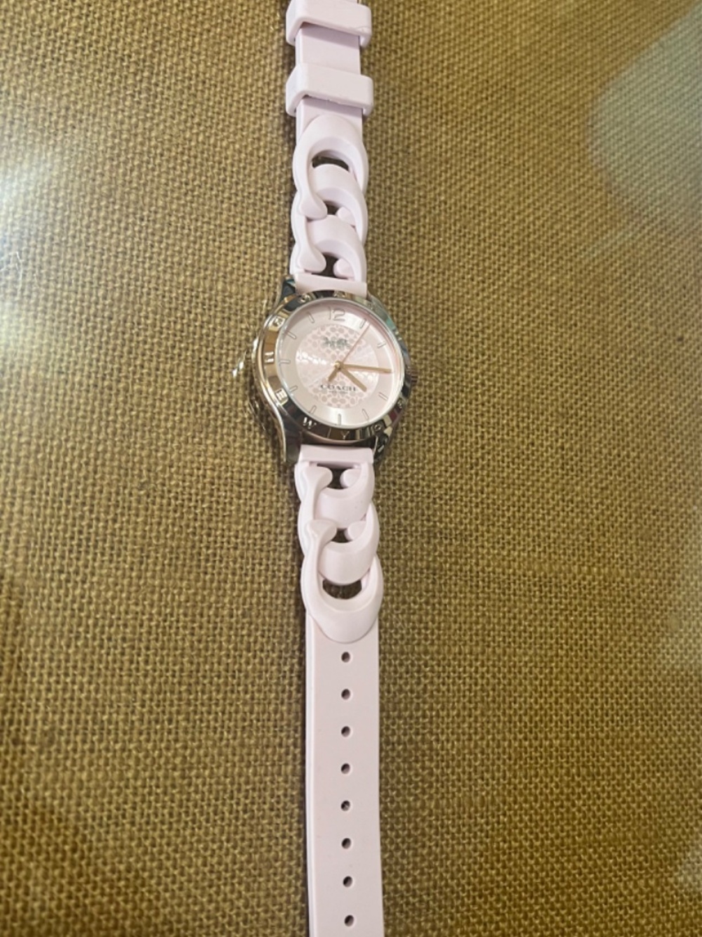 Coach Maddy Woman’s Boyfriend Watch blush pink - Picture 2 of 4